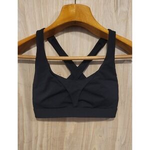 LULULEMON STASH IT ALL BRA, BLACK, Size‎ 4.